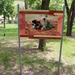В Братском саду г.Астрахани открылась фотовыставка "Патриотическая Вахта "Мы помним подвиг солдата" 2021